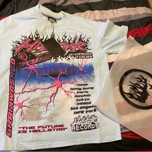 Hellstar Electric Blue Tshirt